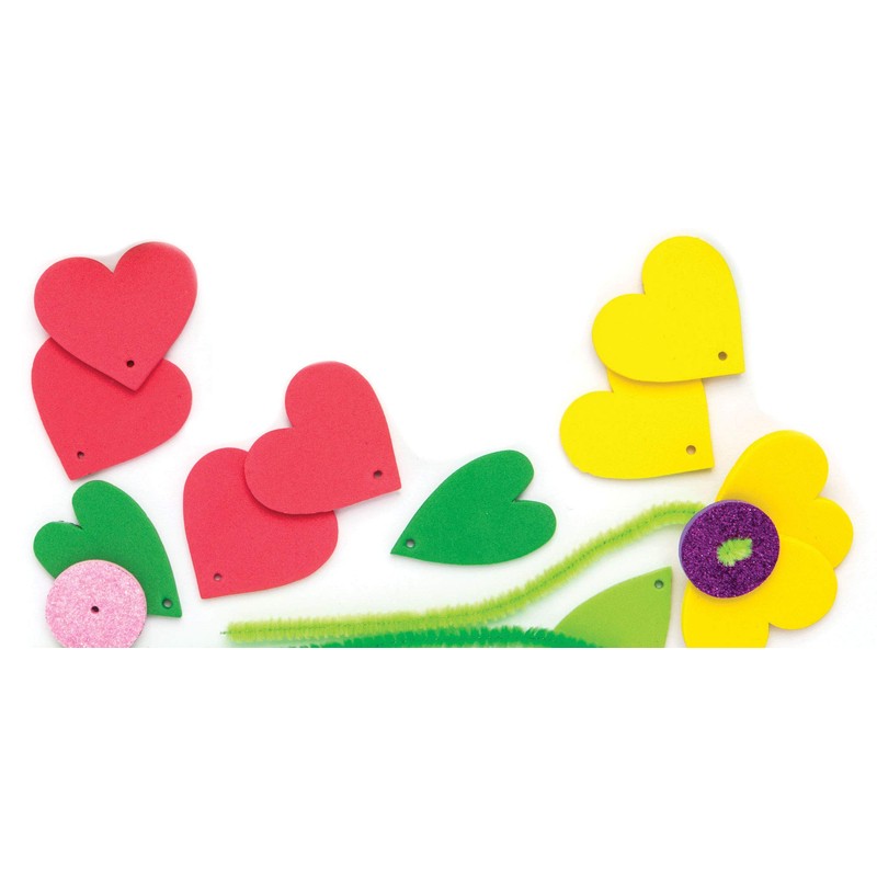 Baker Ross Stacking Craft Sets "Flowers" to Mix and Match