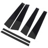 SCITOO B Pillar Posts Door Trim Piano Black Pillars fit