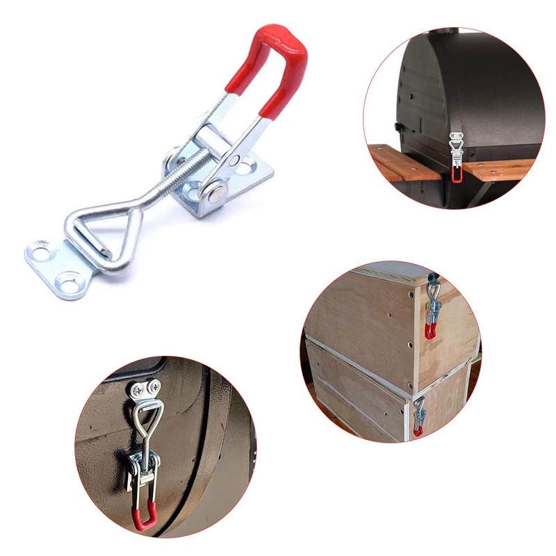 6 Pack Adjustable Toggle Clamp 4001,Adjustable Latch, Trailer Toggle Overcentre