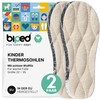 Biped Z2692 2 Pairs of Children's Insoles with Real Lambswool