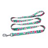 Olahibi Dog Collar and Leash Combo Set, Cute Rose Pattern,