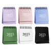 MAGICLULU 6Pcs Small Desk Calendar 2025 Mini Monthly Desktop Standing