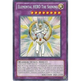 Yugioh - PRC1-ENV01 Elemental Hero the Shining Secret Rare 2012 Premium Tin P...