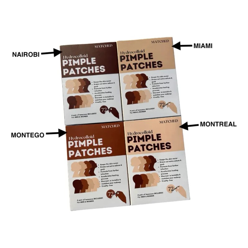 Parches Hidrocoloides A Juego Para Espinillas Parches Verdad