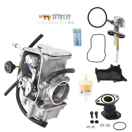 Thomletha Carburetor Carb Replacement for Warrior 350 YFM350 1987-2004 Moto-4 350 Big Bear 350 YFM350 2WD 4WD 1987-1998 YFM350 1987-1995 Carb