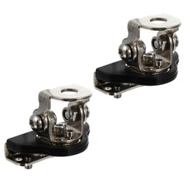 iplusmile 2pcs Light Bar Mounting Brackets Anti Work Light Clamp for Easy Installation Car Bonnet Compatible