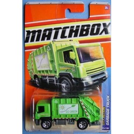 Matchbox 2011 City Action 66 of 100 Garbage Truck (Go Green) by Matchbox