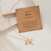 Initial Pearl Cross Necklace for Women Teen,First Communion Baptism Confirmation