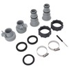 Pool Hose Adapter Replacement Hose Adapter with Collar for Threaded