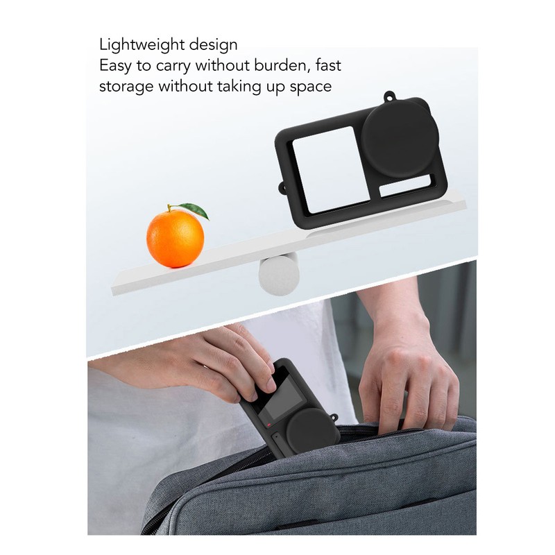 Action Camera Silicone Case Shockproof Anti Scratch Silicone Protective Case