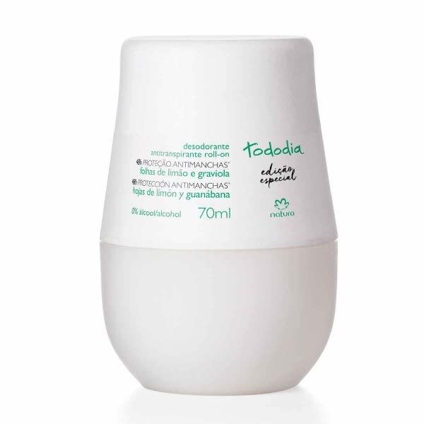 Desodorante Antitranspirante Roll-On Hojas De Limon Y Guanabana Tododia Natura