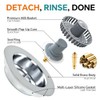 Solid Brass Body 3-in-1 Kitchen Sink Drain Strainer & Stopper,