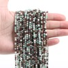 FONNEY 3mm Faceted Natural Stone Beads for Jewelry Making AAA