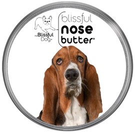 The Blissful Dog Basset Hound Unscented Nose Butter - Dog Nose Butter, 2 Ounce