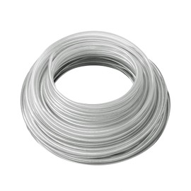 FIFIBANG Metal Trimmer Thread Cutter, 2.4 mm x 60 m Steel Brush Cutter Thread Threads, Grass Trimmer Line for Brush Cutter Grass Trimmer (2.4 mm x 60 m)