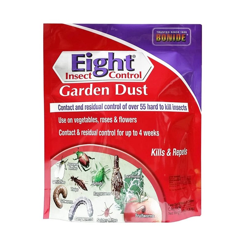 Bonide Eight Insect Control Garden Dust, 3 lb. Insect &