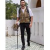 Yimoon Men’s Utility Vest Fishing Travel Safari Photo Cargo Vest