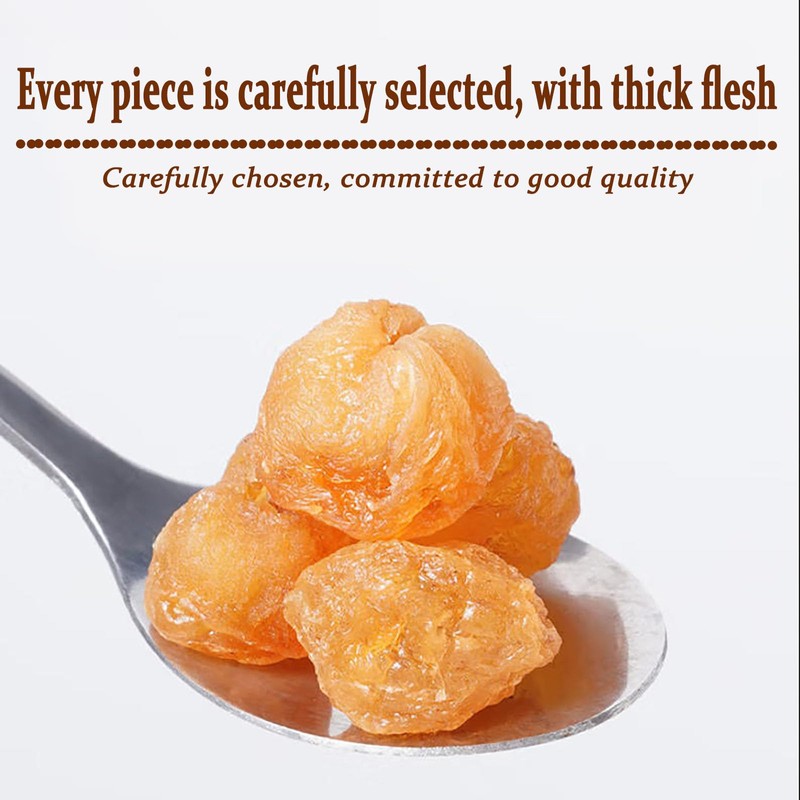 Dried Longan 5.3Oz/150g, Longan Fruit Seedless,100% Natural, No Sugar Added