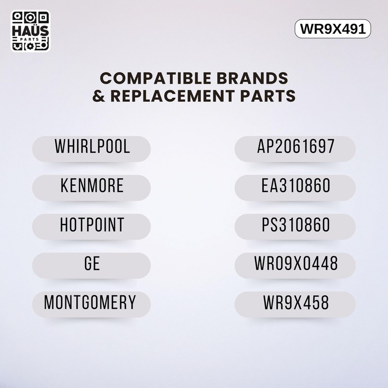 WR9X491 REFRIGERATOR COLD CONTROL EXACT FITS FOR GE, Hotpoint, Kenmore,