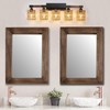 Bathroom Light Fixtures Vanity Lights Over Mirror, Rustic Farmhouse Rattan