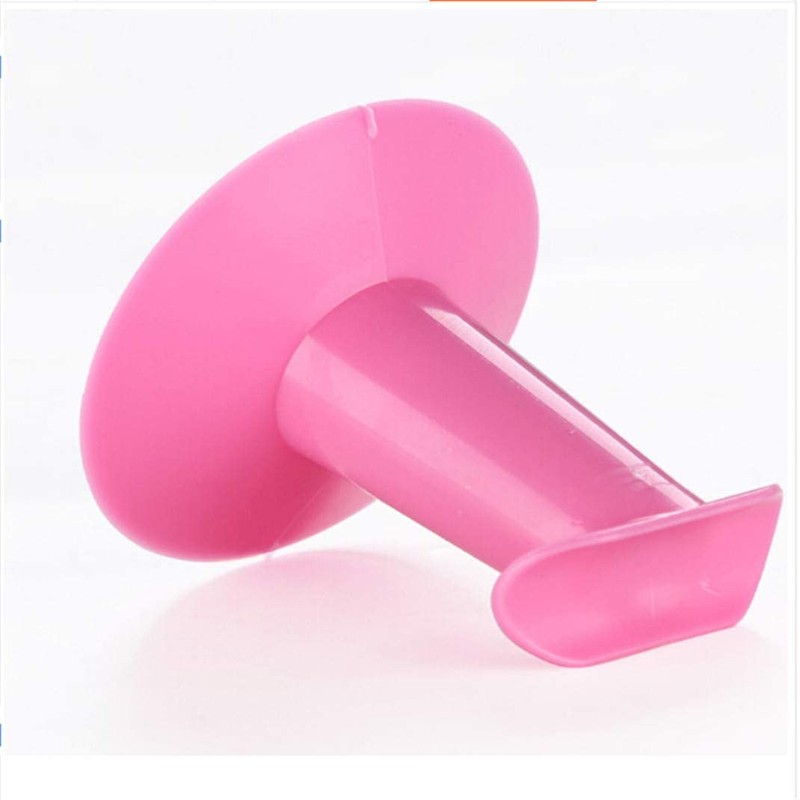 Pink Plastic Finger Stand Support Rest Nail Art Design Painting
