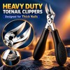 Heavy Duty Toenail Clippers for Seniors Thick Nails – 9-Piece