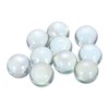 sourcing map Acrylic Beads,10pcs Round Acrylic Gemstone Clear 0.46lbs (0.98")