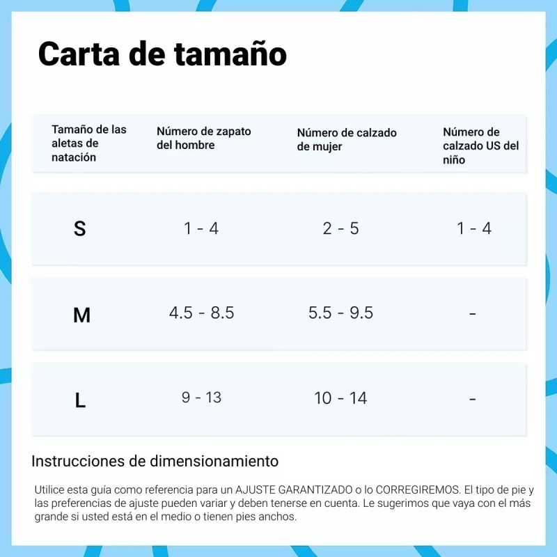 Yosoo Aletas Corta Natación Snorkeling Ajustable Adultos