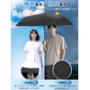 Parasol, Folding Umbrella, UV Protection, Full Light Blocking, UPF50+, Heat