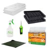 SunBlaster Microgreen Growing Kit Includes Reusable microgreen Trays, Heat mat,