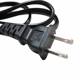 2 Prong AC Power Cord for EPSON EX90 PowerLite 400W 410W Projector - 15ft …