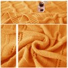 Wajade Knit Throw Lightweight Knitted Blanket for Sofa & Bed