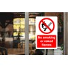 Safety First Display LTD No smoking or naked flames sign