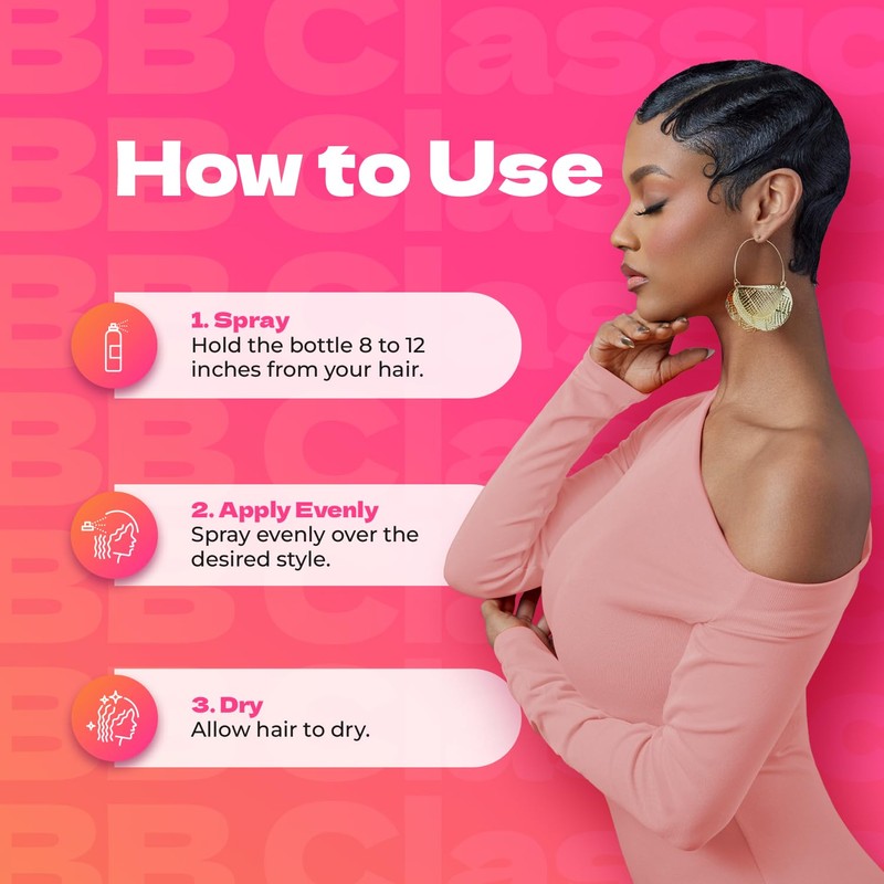 Bronner Bros Pump It Up Styling Spritz Regular 80% –