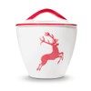GMUNDNER KERAMIK Sugar Bowl Gourmet Diameter 9 cm Ruby Red