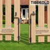 TIBEGOLD 36" Heavy Duty Cane Bolt Gate Drop Rod, Extra