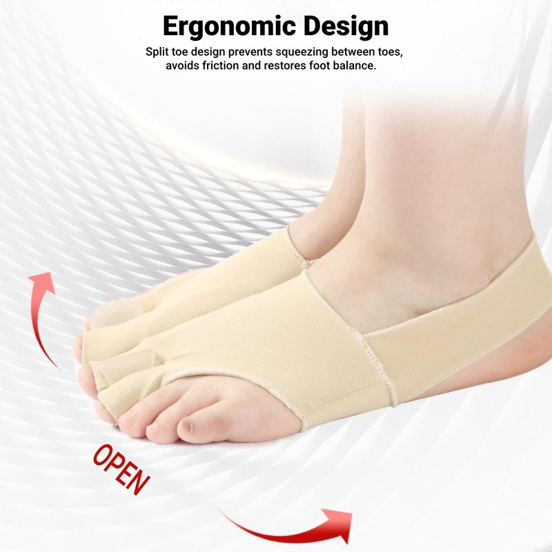 MEMNUN soft high elastic pad toe corrector, bunion, hallux valgus,