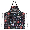JXGZSO Biology Gift Chemistry Laboratory Apron Lab Tech Gift For