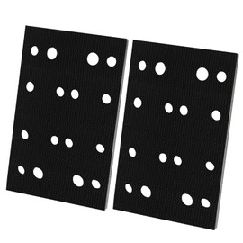 FJIAYIF 2025 Upgrade 490160 Foam Sanding Pads Interface Sander Backing Pad Fit for Festool RTS400 LS130 Sanders Compatible with 80×133mm Interface Sander Backing Pad,2 Set