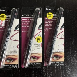 COVERGIRL COVER GIRL Exhibitionist 24HR Kohl Eyeliner Lot of 5, Burgundy 500