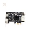 PCIe to PS/2 Adapter Card MCS9990CV Chip Built in USB2.0