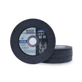 BHA Metal and Stainless Steel Thin Cut Off Wheels for Angle Grinders, 4” x .040” x 5/8” - 25 Pack