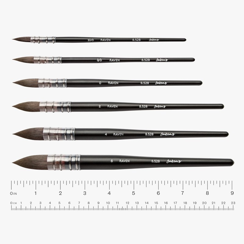 Jackson's : Raven : Synthetic Brush : Mop : Size