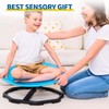 KidBloom Spinning Chair for Autistic Kids, Upgrade Handle Sensory Chair,