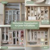 12-Piece Drawer Organiser Set - Modular Organiser System for Kitchen,