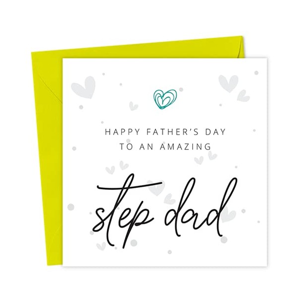 Happy Fathers Day to an amazing Step Dad Card |