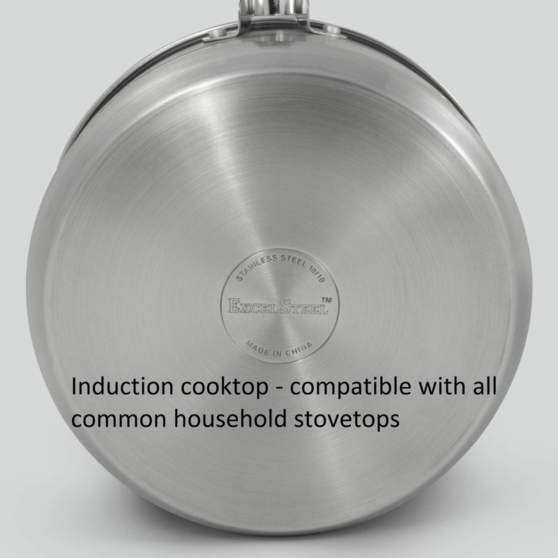 ExcelSteel Silicone Spatula Gift, Easy Use Stove Top Breakfast Brunch