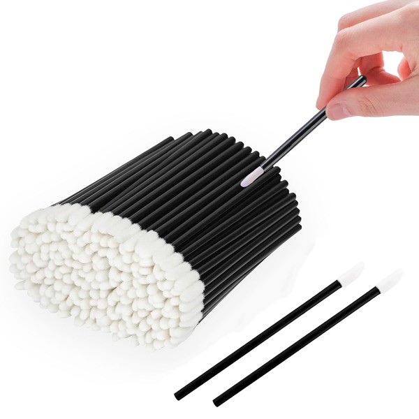 200 PCS Lip Brush Wands, Lipstick Applicator Make Up Brush