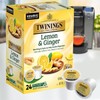 Twinings Lemon & Ginger Herbal Tea K-Cup Pods for Keurig,