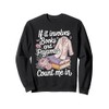Books And Pajamas Book Lover Reading Humor Librarian Sweatshirt